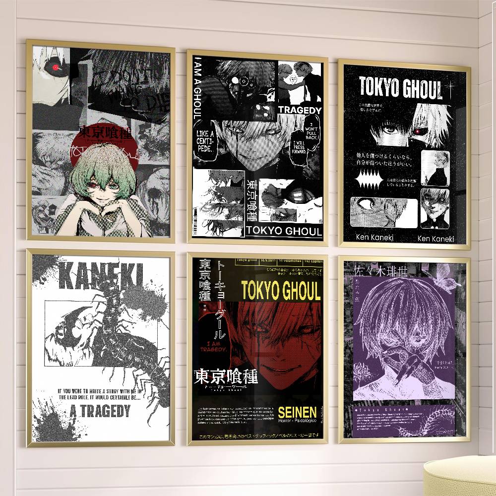 Home Decor Tokyo - Anime Tokyo Ghoul Plakat na Płótnie