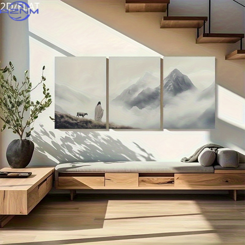 Home Decor Jesus - 2D/PŁASKIE 3 szt. LakelzDecor Jezus opuszczający
