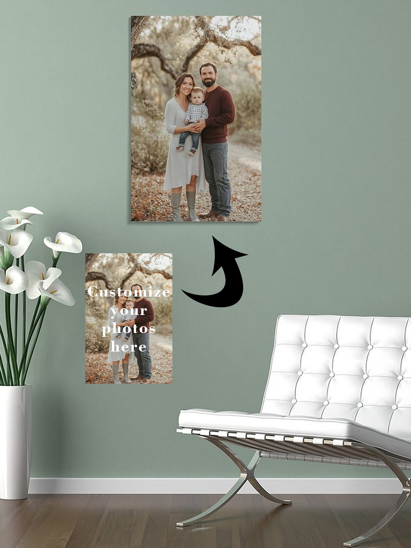 Home Decor Canvas - Personalizowane obrazy na płótnie (tylko bez