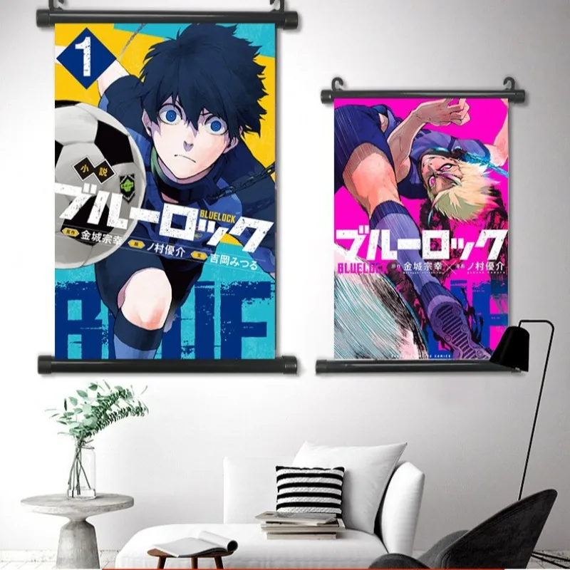 Home Decor Canvas - Anime BLUE LOCK Plakaty Obrazy na