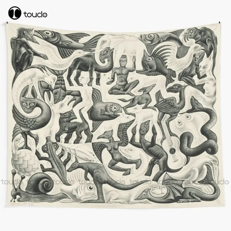 Home Decor Website - Escher - Plane Filling II Tapestry