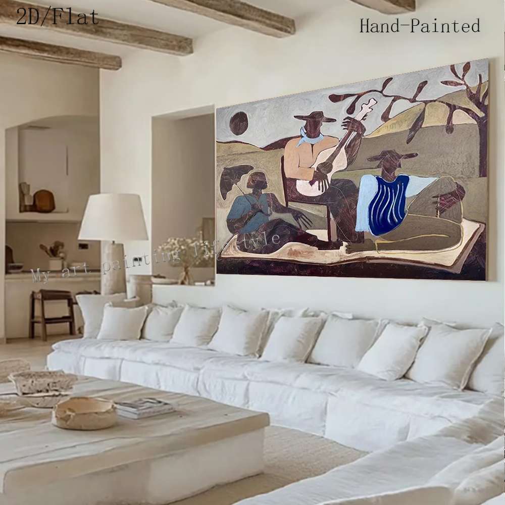 Home Decor Free Images - Ręcznie Malowany Obraz Olejny na Płótnie