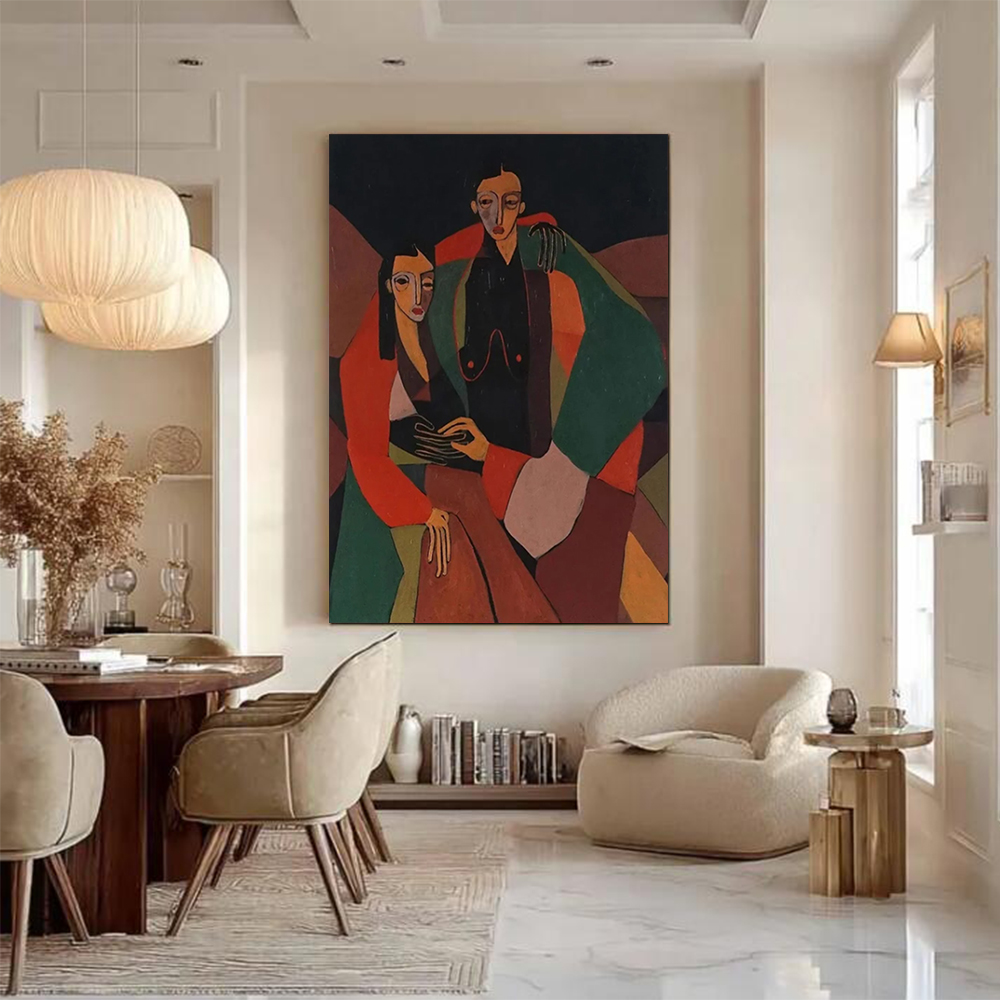 Home Decor Free Images - Ręcznie Malowany Obraz Olejny na Płótnie,