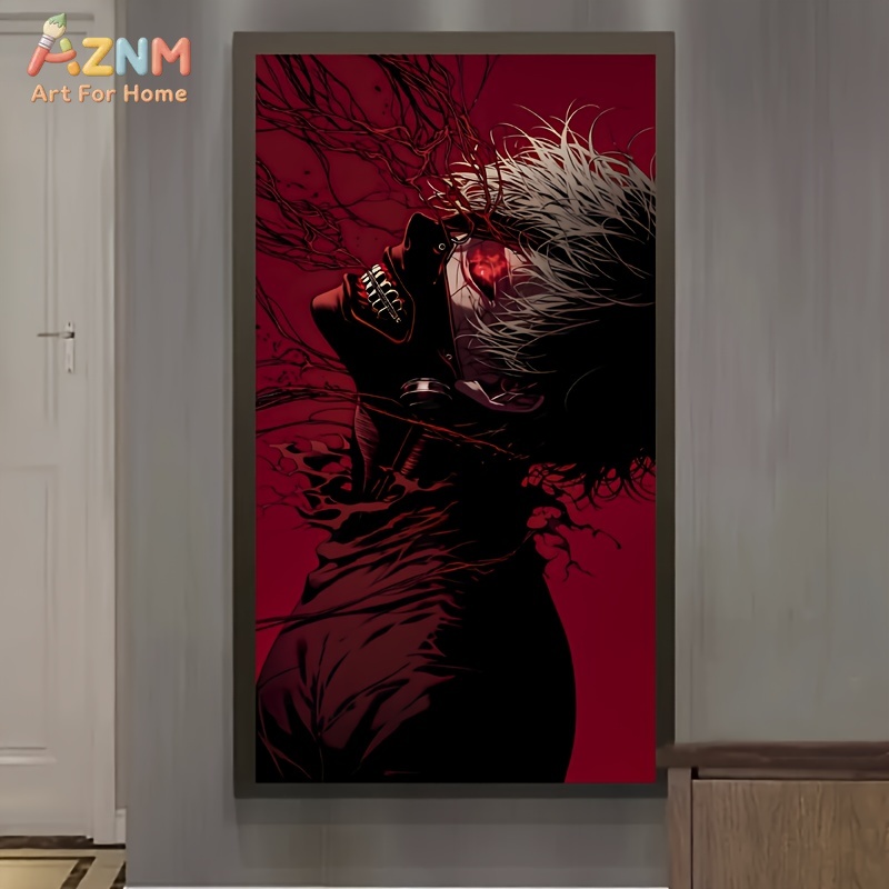 Home Decor Tokyo - AZNM Tokyo Ghoul Kaneki Ken Czerwono-Czarny