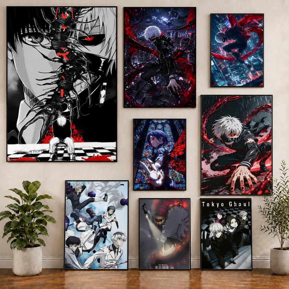 Home Decor Tokyo - Anime Tokyo Ghoul Ken Kaneki Plakat