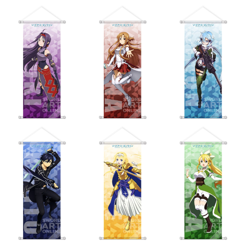 Home Decor Canvas - Sword Art Online Anime Gadżety Asuna