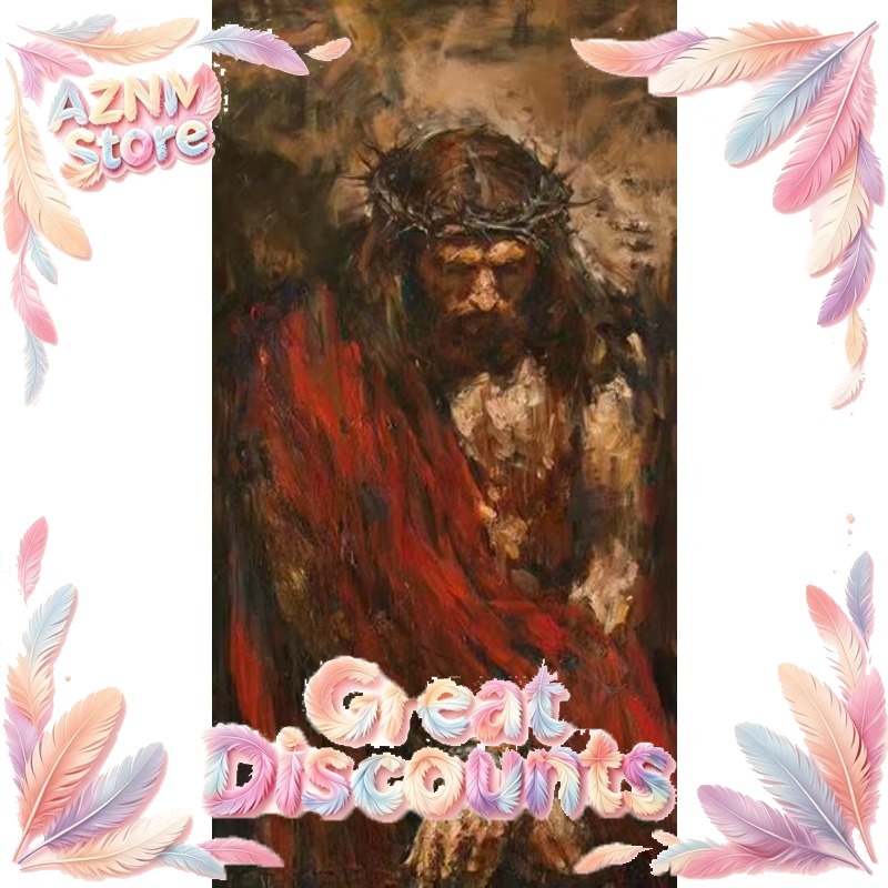 Home Decor Jesus - Modułowy plakat z Jezusem Chrystusem 2026,