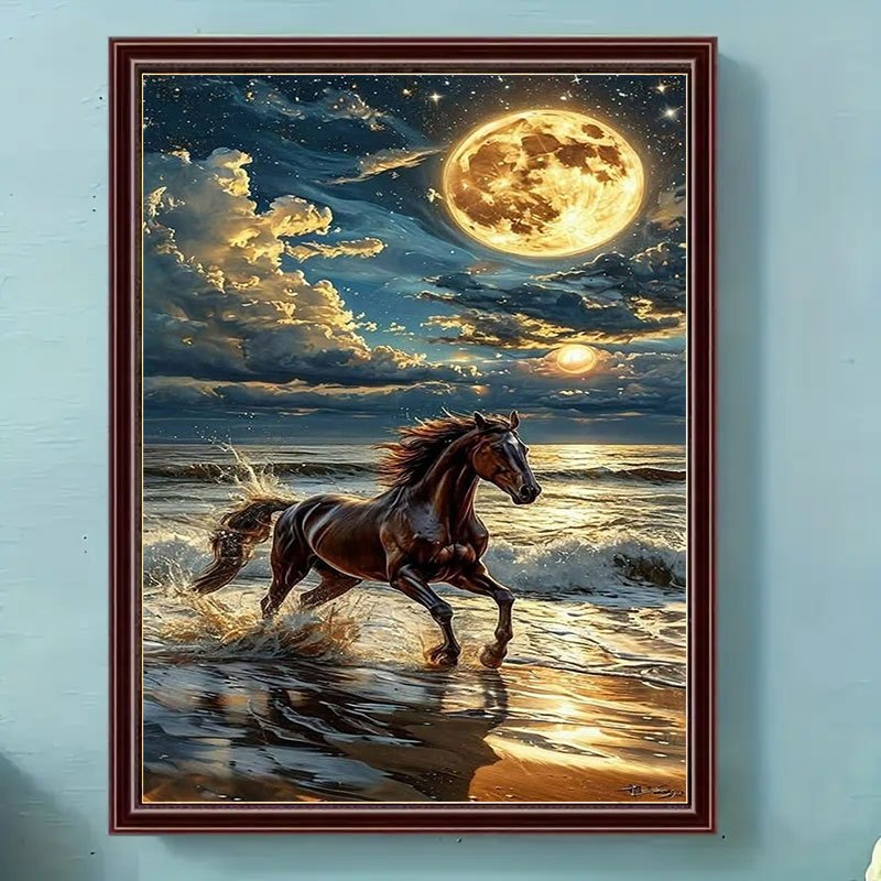 Home Decor Under 1000 - Puzzle dla dorosłych 500/1000/1200/2000 elementów, Koń