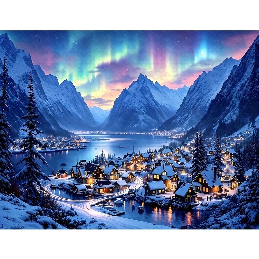 Home Decor Under 1000 - 1 Pudełko z 500/1000/1200/2000 Elementami Puzzle