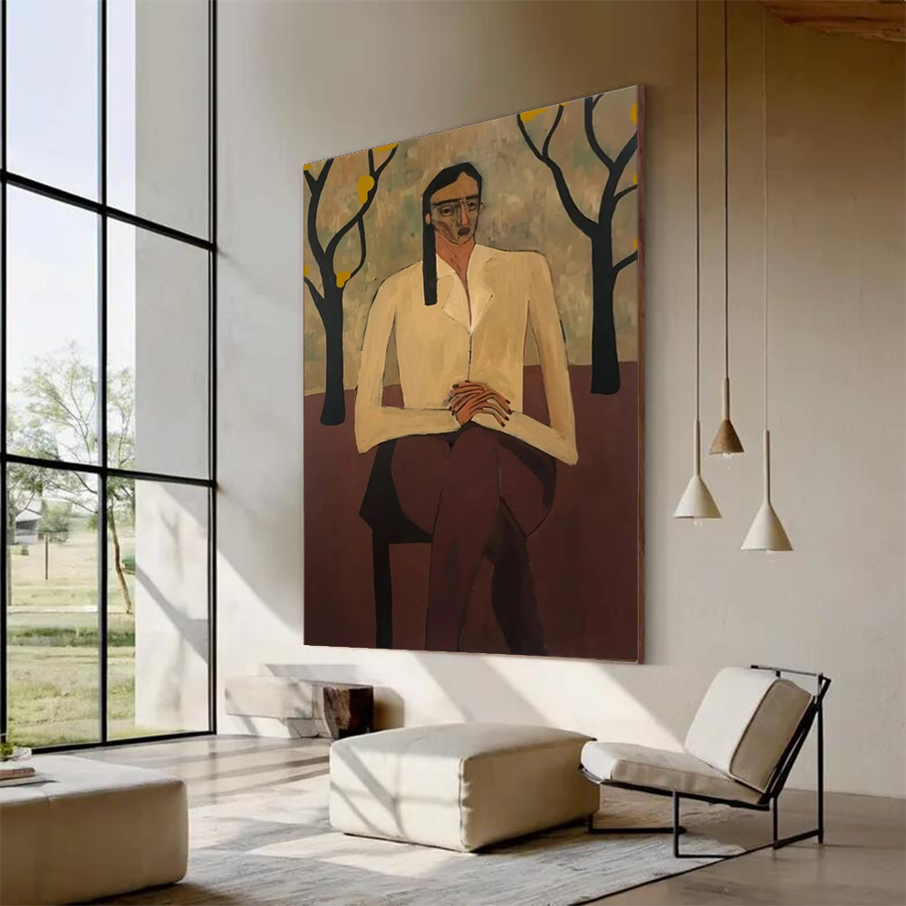Home Decor Free Images - Ręcznie Malowany Obraz Olejny na Płótnie,