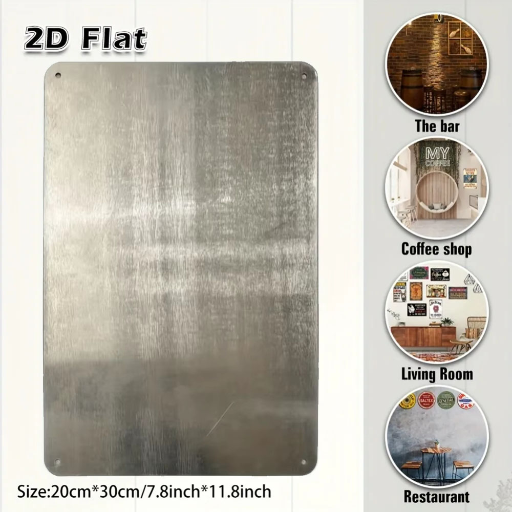 Metalowy szyld 2D w stylu vint – Home Decor Jesus recenzja i cena
