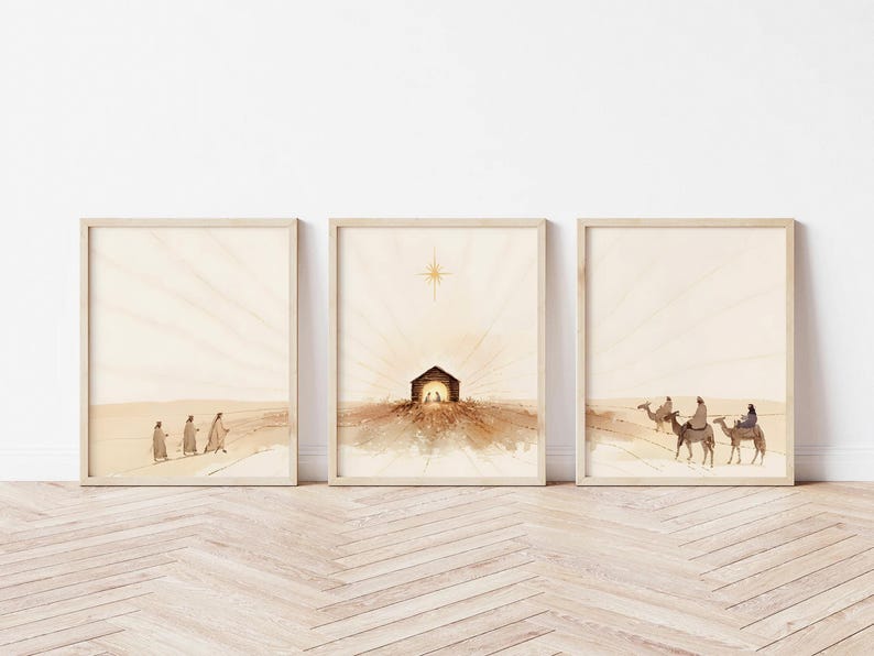 3 szt./zestaw Wielkanocny Szop – Home Decor Jesus recenzja i cena