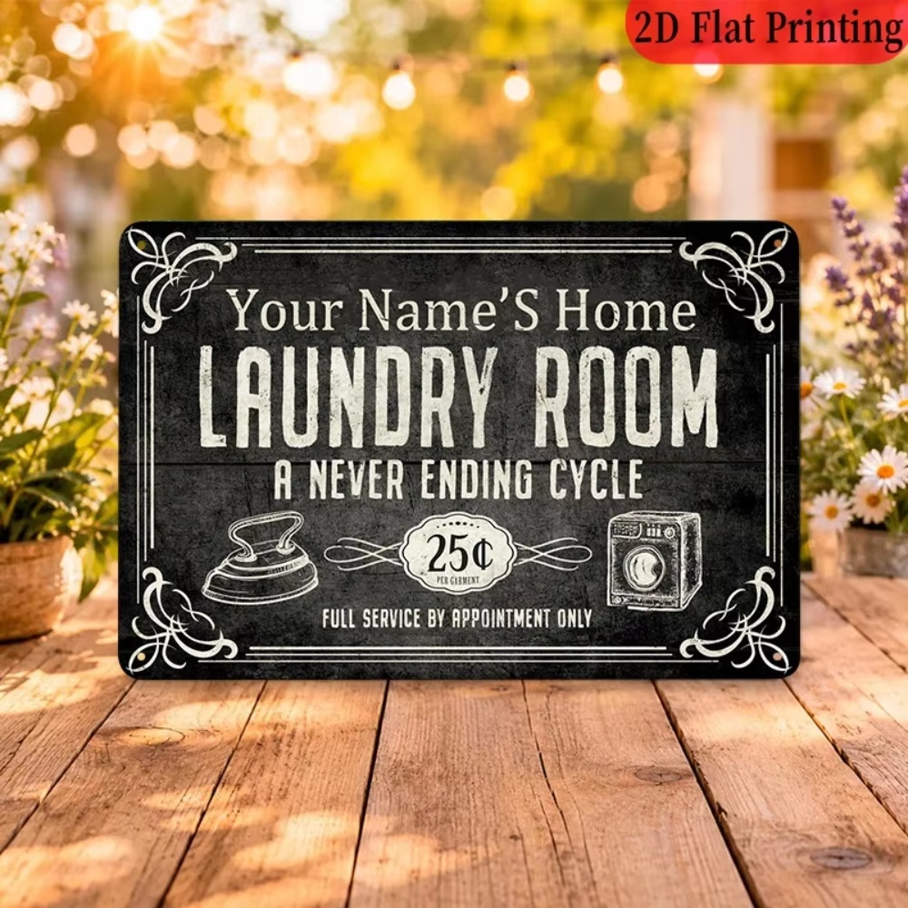 Tabliczka z imieniem na pranie – Home Decor Names recenzja i cena