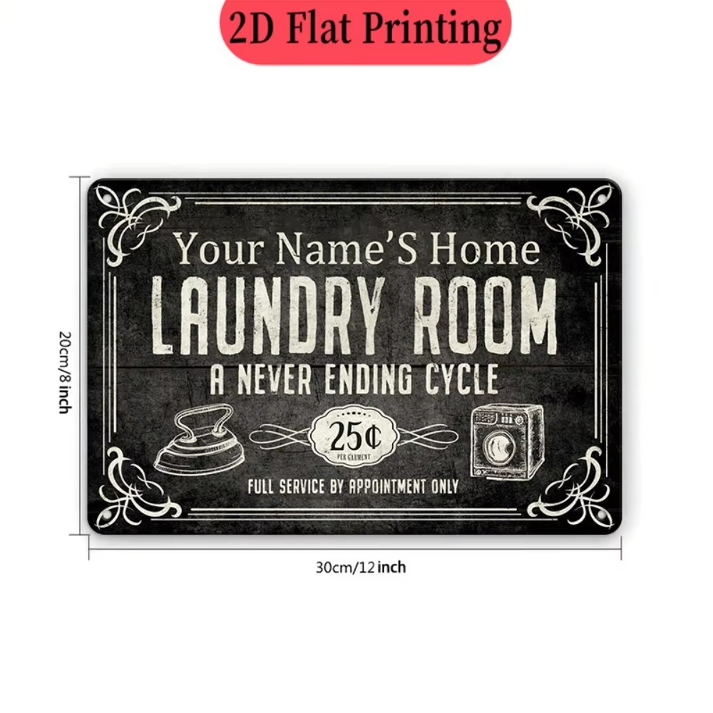 Tabliczka z imieniem na pranie – Home Decor Names recenzja i cena