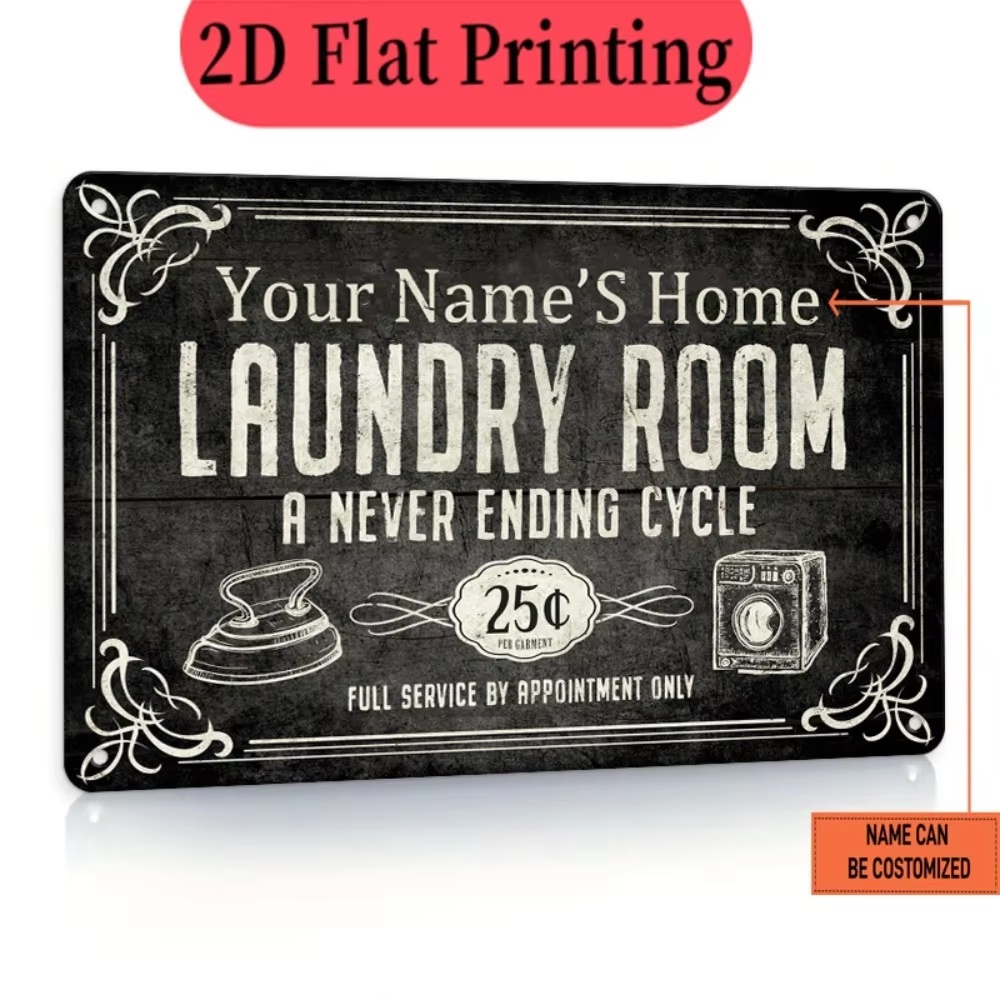 Tabliczka z imieniem na pranie – Home Decor Names recenzja i cena