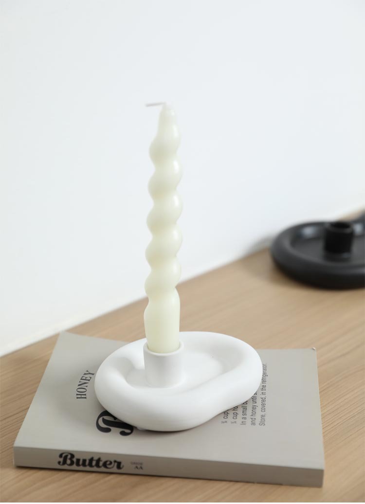 Organiczny kształt świecznika  – Home Decor Modern Organic recenzja i cena