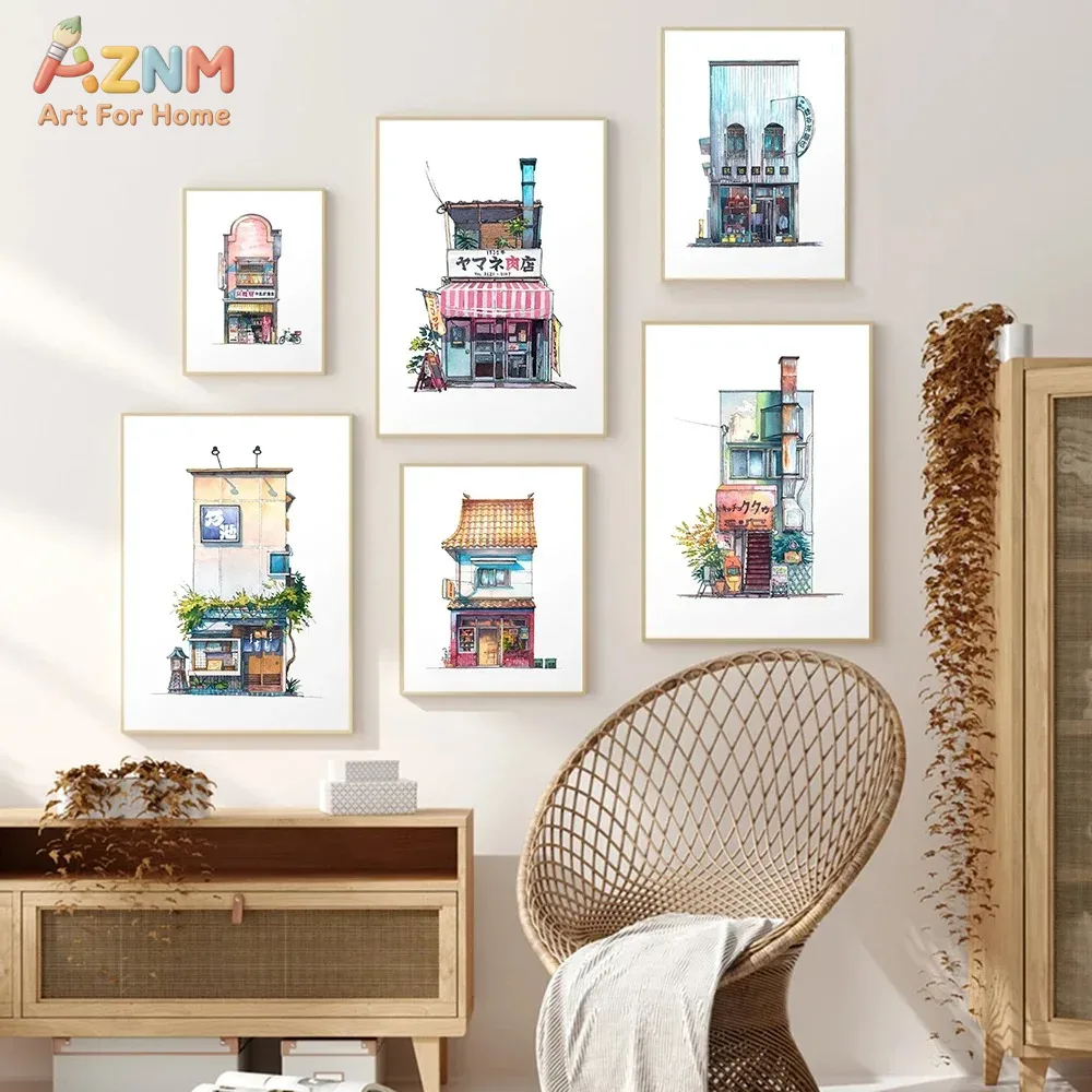 AZNM Japoński Sklep Akwarelowy – Home Decor Tokyo recenzja i cena