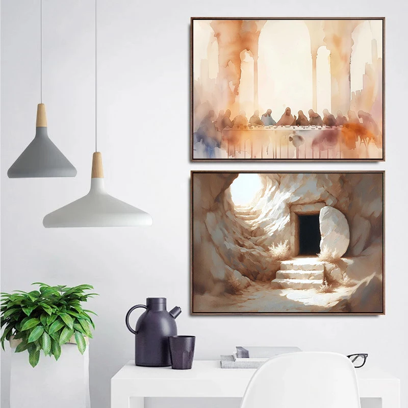 1 szt. bezramowy obraz na płót – Home Decor Jesus recenzja i cena