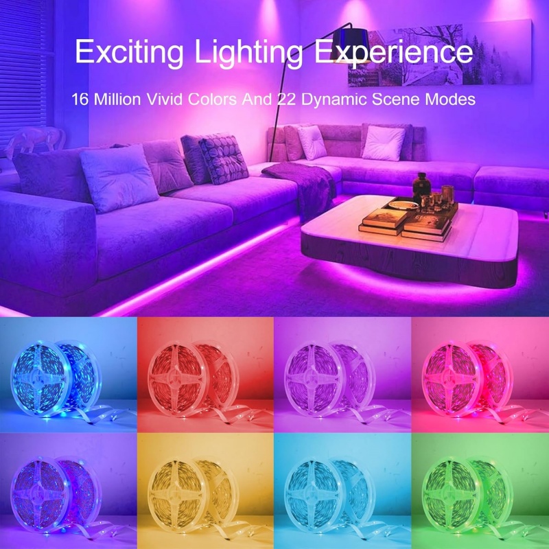 Taśma LED RGB 1-20m 5V USB z s – Home Decor App Free recenzja i cena