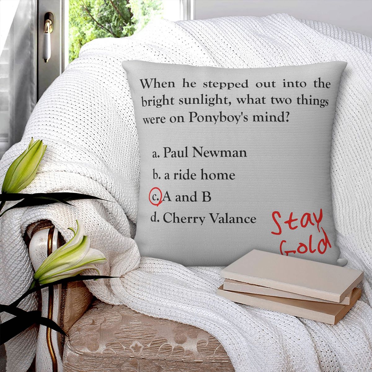 Poszewka na poduszkę Outsiders – Home Decor Quiz recenzja i cena