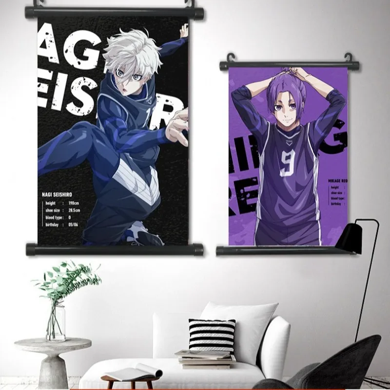 Anime BLUE LOCK Plakaty Obrazy – Home Decor Canvas recenzja i cena
