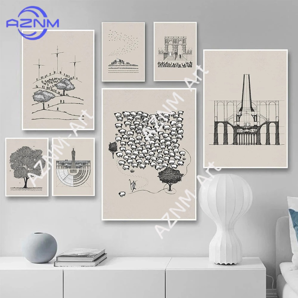 Jezus opuszcza 99 pastników, c – Home Decor Jesus recenzja i cena