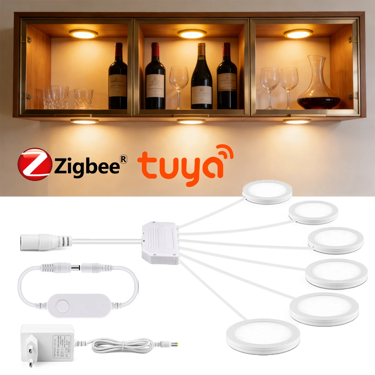 Inteligentna lampa LED Zigbee  – Home Decor App Free recenzja i cena