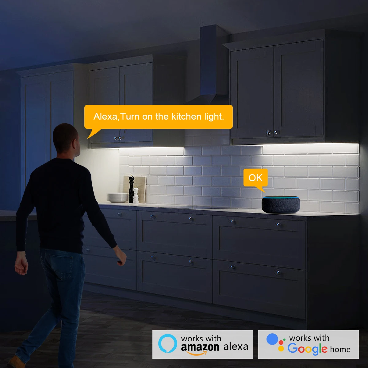 Inteligentna lampa LED Zigbee  – Home Decor App Free recenzja i cena