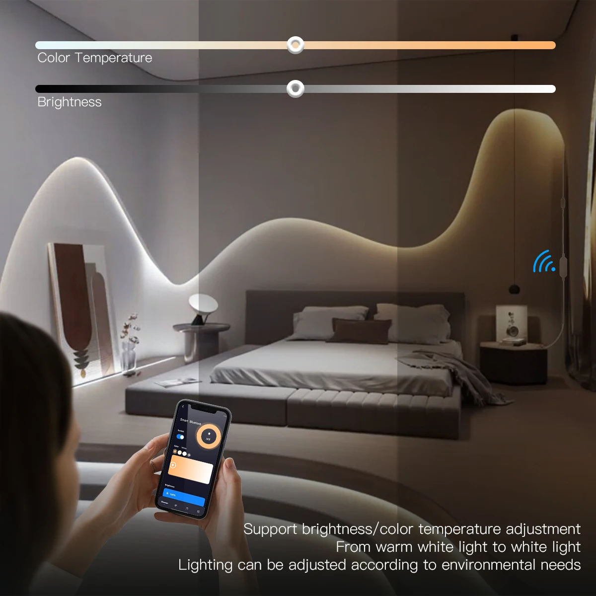 Inteligentna lampa LED Zigbee  – Home Decor App Free recenzja i cena