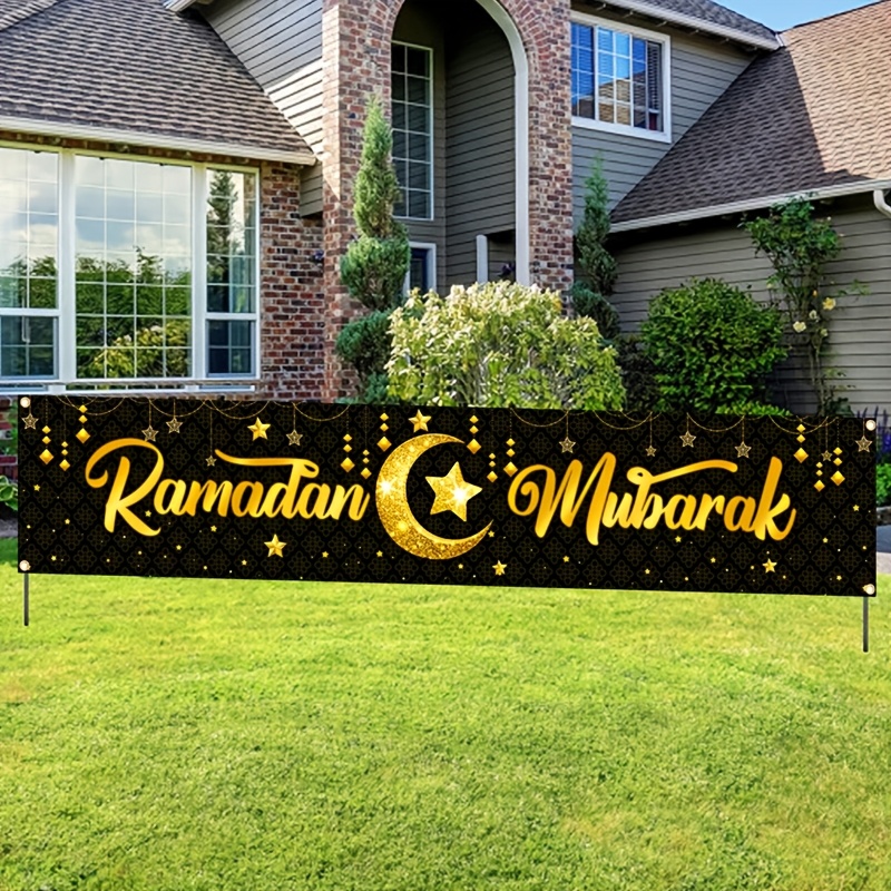 VIKAMA Złoty Baner Ramadan Mub – Home Decor Ramadan recenzja i cena