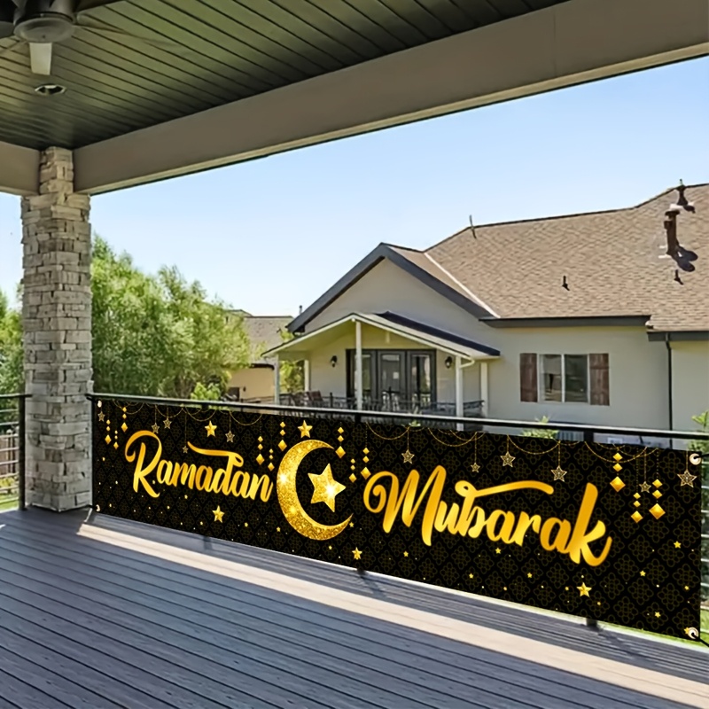 VIKAMA Złoty Baner Ramadan Mub – Home Decor Ramadan recenzja i cena