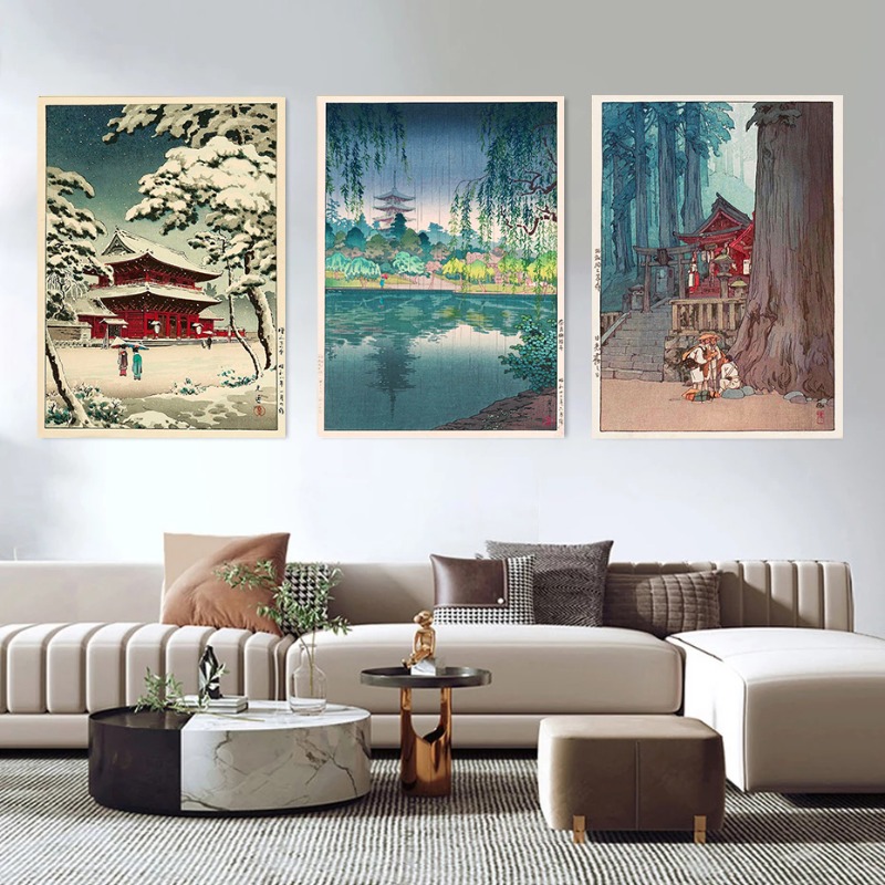 Retro Ukiyo-e Tradycyjny Japoń – Home Decor Tokyo recenzja i cena
