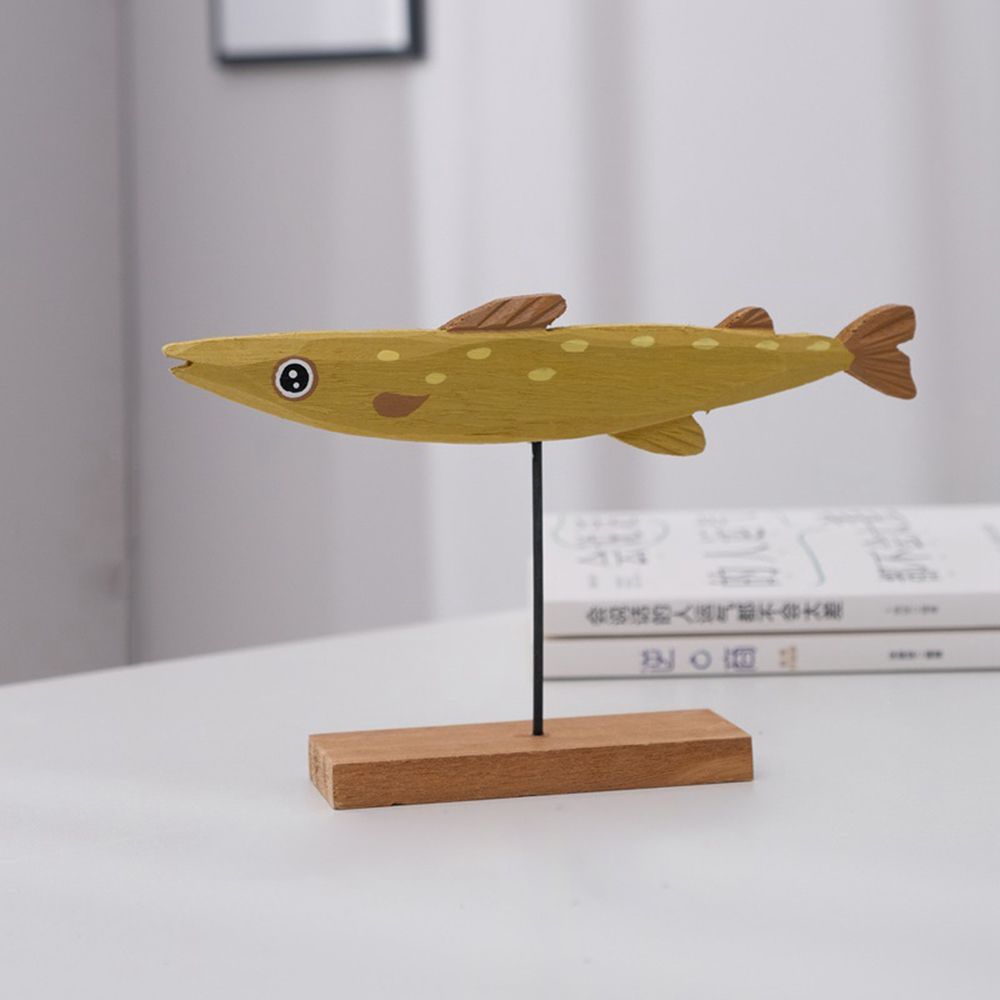 Kolorowa drewniana statuetka r – Home Decor Modern Organic recenzja i cena