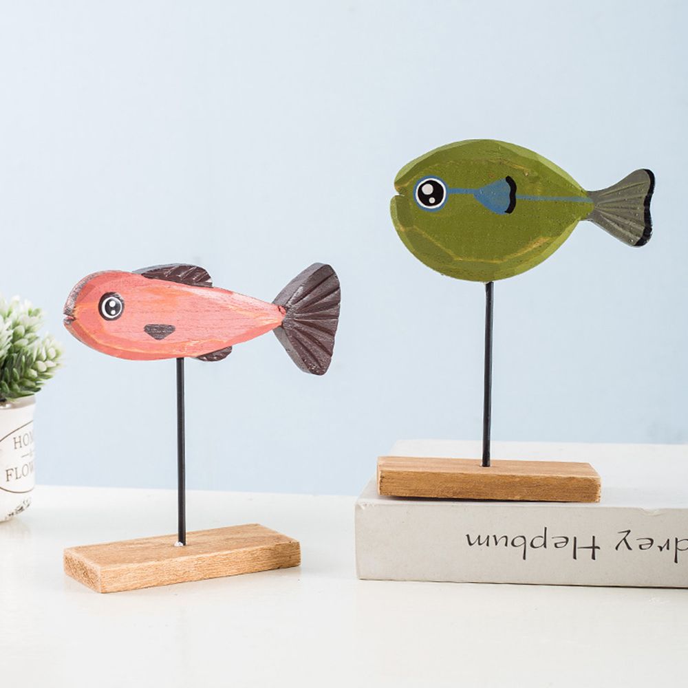 Kolorowa drewniana statuetka r – Home Decor Modern Organic recenzja i cena