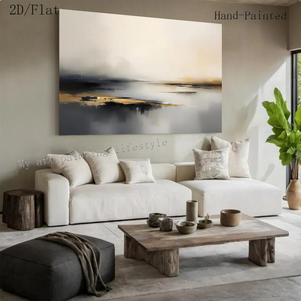 Duży abstrakcyjny obraz olejny – Home Decor Free Images recenzja i cena