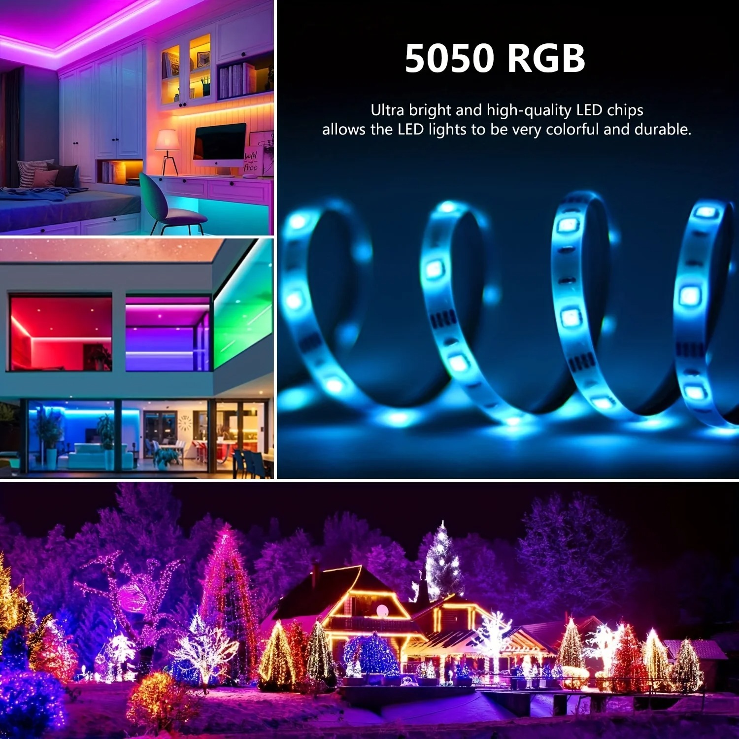 Taśma LED RGB 10M 20M 30M, lam – Home Decor App Free recenzja i cena