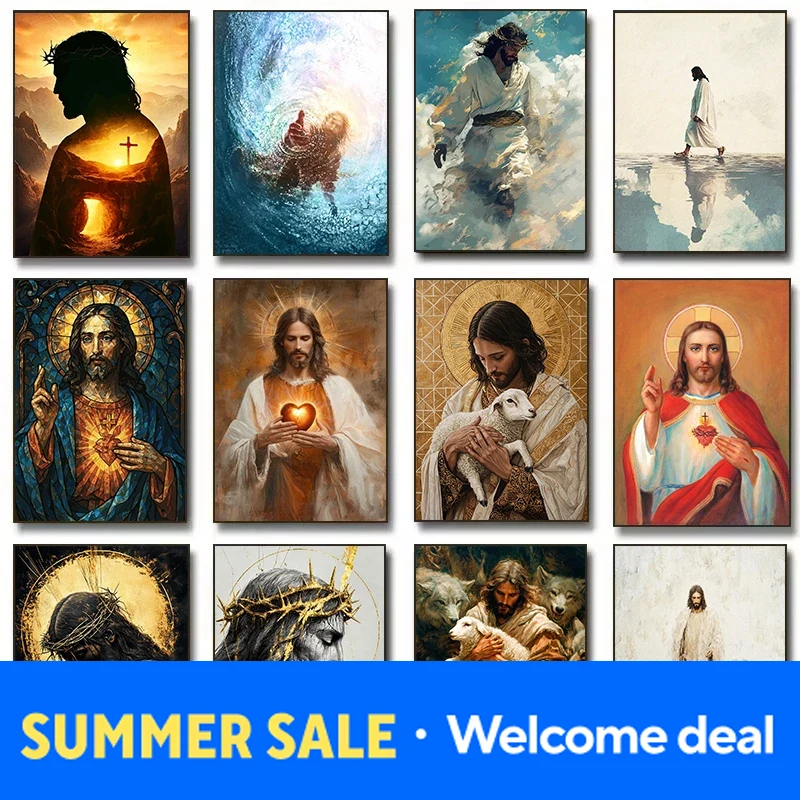 Ochrona Świętego Serca Jezusa, – Home Decor Jesus recenzja i cena