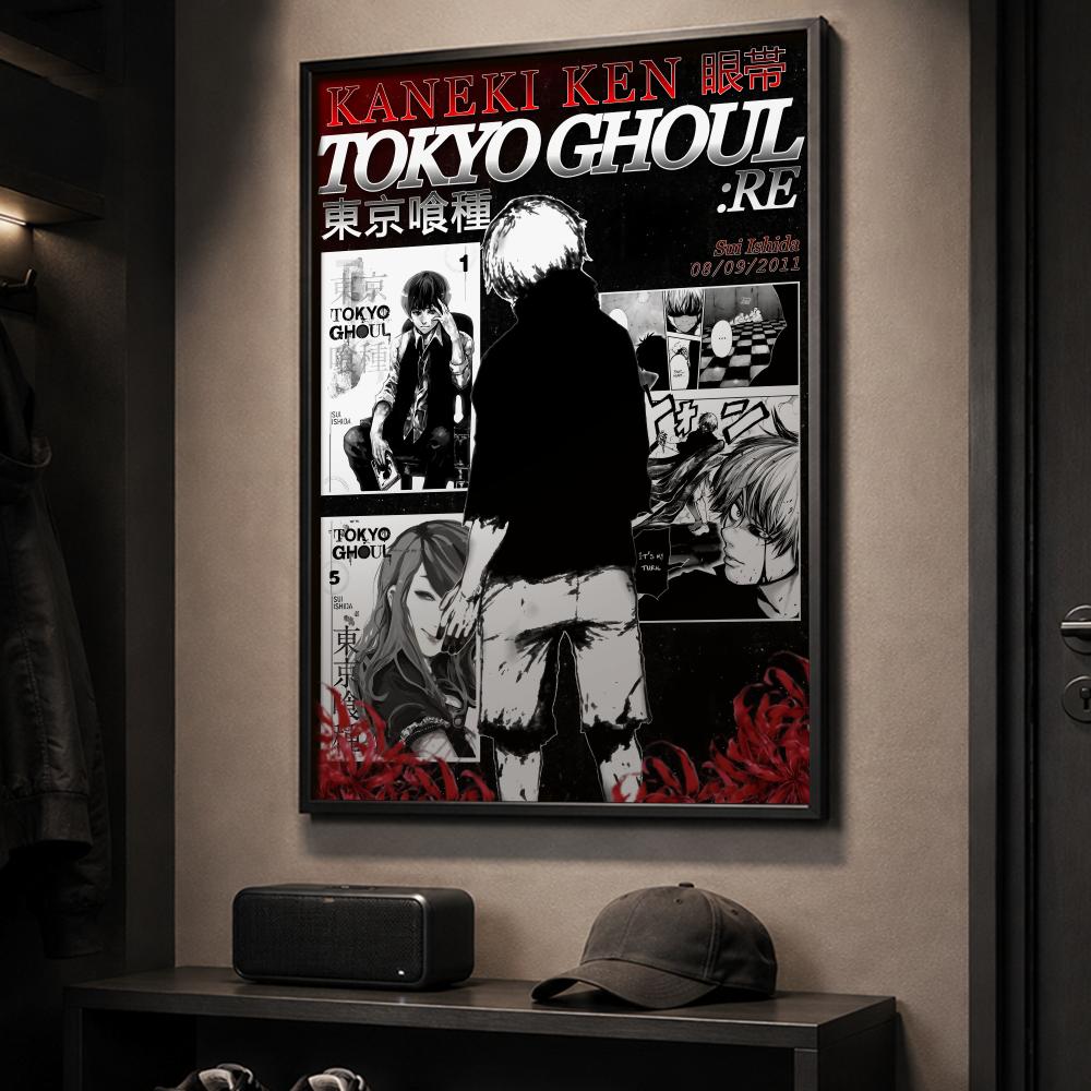 Anime T-tokyo Ghoul Plakat Vin – Home Decor Tokyo recenzja i cena