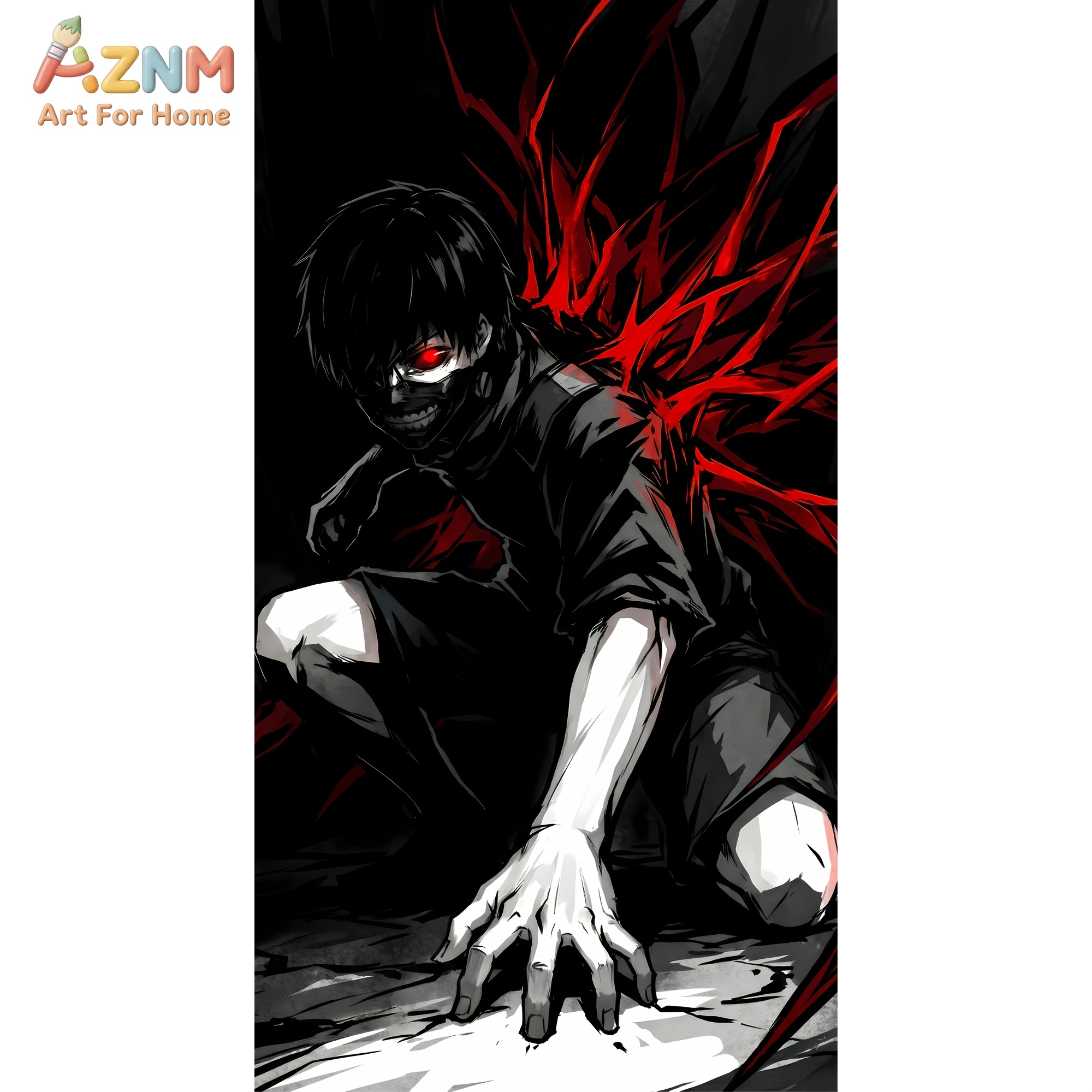 AZNM Tokyo Ghoul Kaneki Ken Cz – Home Decor Tokyo recenzja i cena