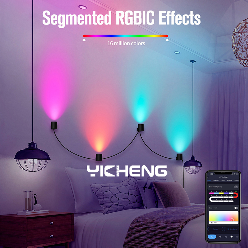 RGBIC inteligentna kinkiet TUY – Home Decor App Free recenzja i cena