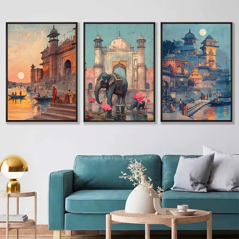 Vintage Starożytna Indie Żywot – Home Decor Varanasi recenzja i cena