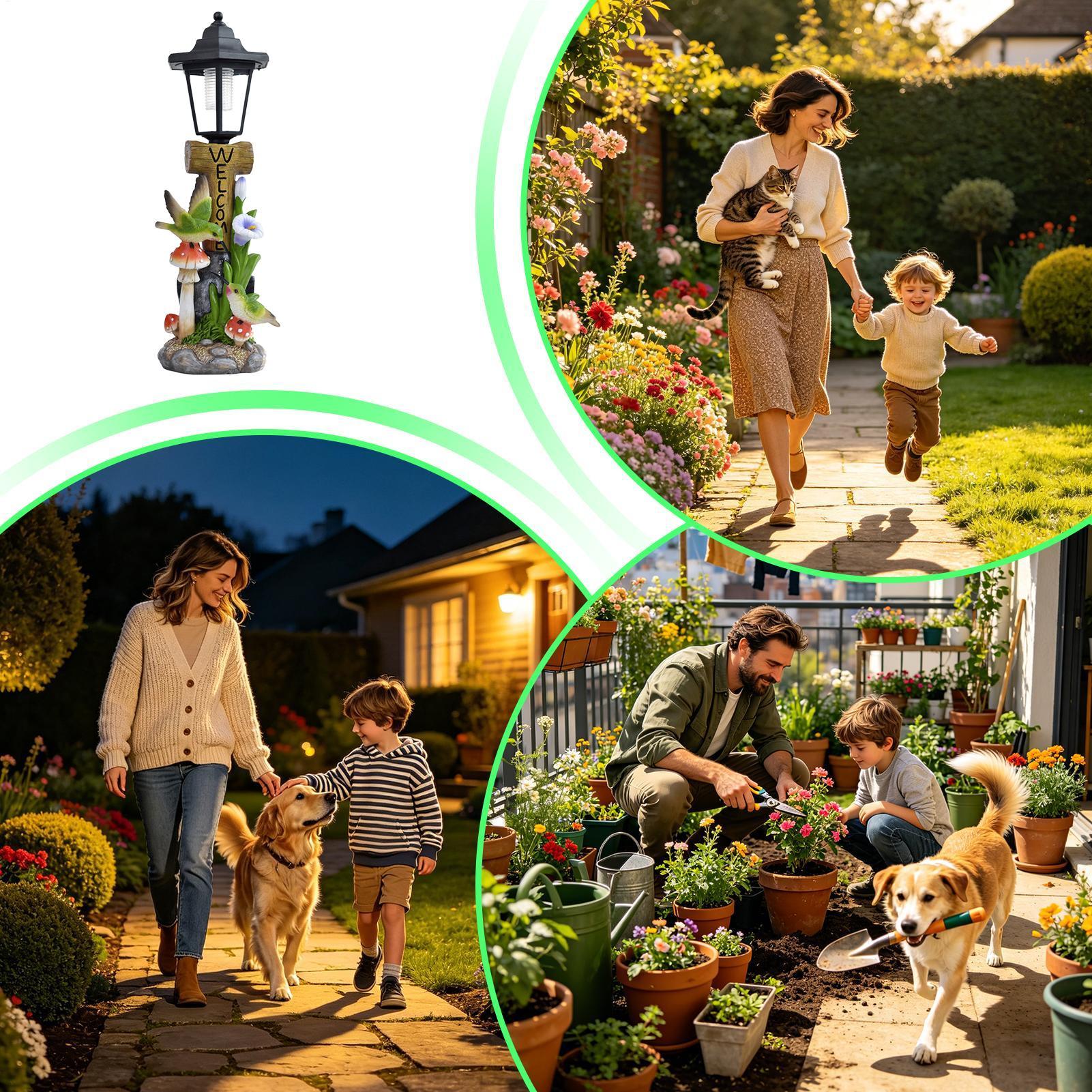 Solarne lampki ogrodowe w kszt – Home Decor Garden recenzja i cena