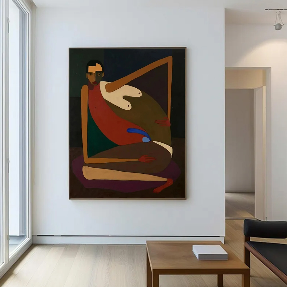 Ręcznie Malowany Abstrakcyjny  – Home Decor Free Images recenzja i cena