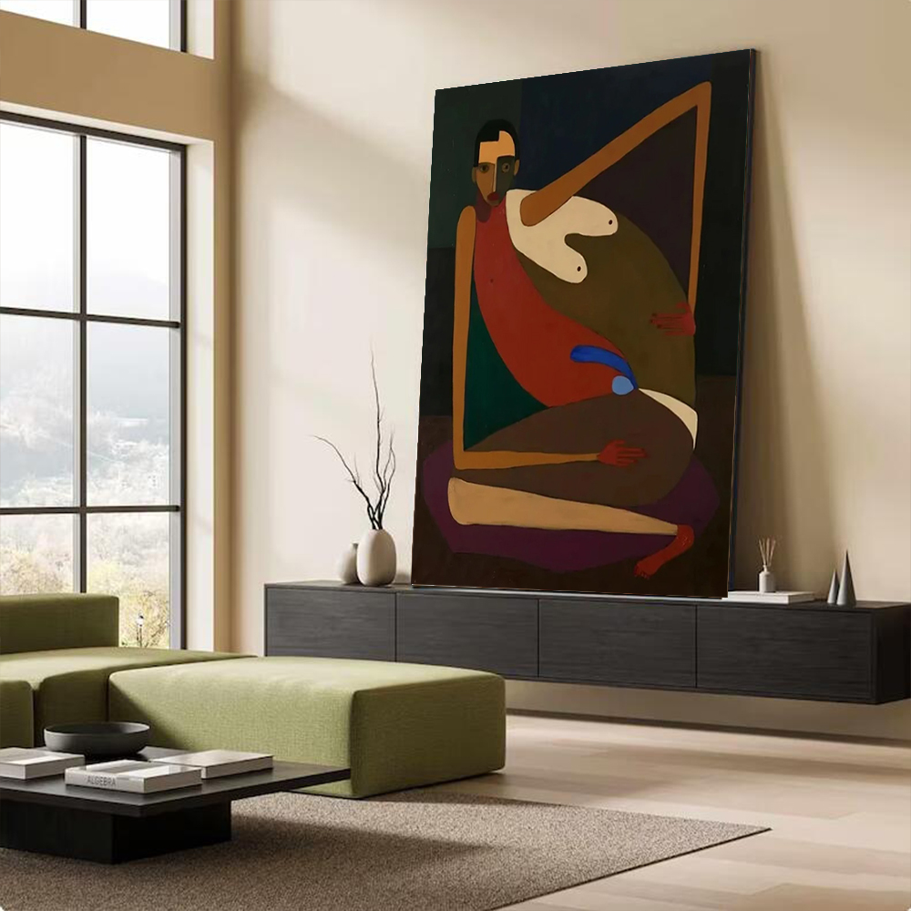Ręcznie Malowany Abstrakcyjny  – Home Decor Free Images recenzja i cena
