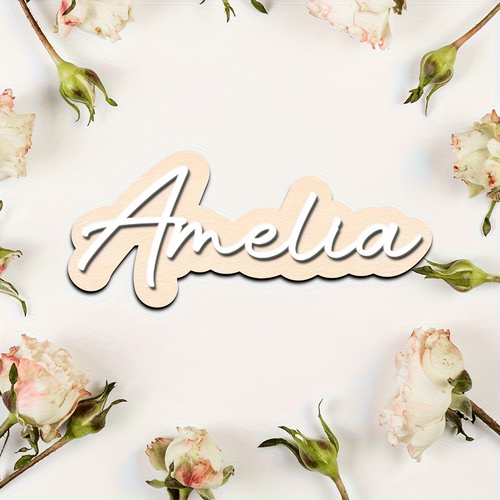 Personalizowana, dwuwarstwowa  – Home Decor Names recenzja i cena