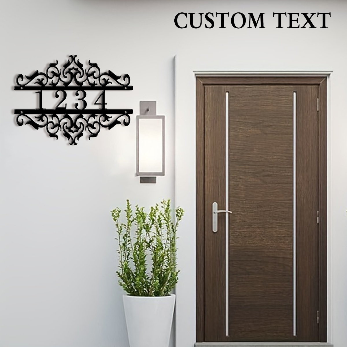 1 szt. Personalizowany metalow – Home Decor Garden recenzja i cena