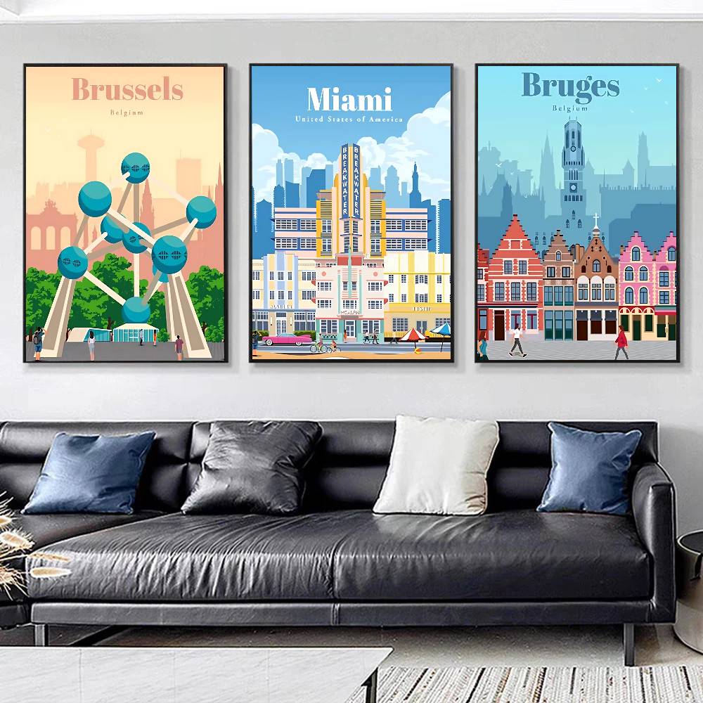 Mapa miasta Tokio Ottawa Praga – Home Decor Tokyo recenzja i cena