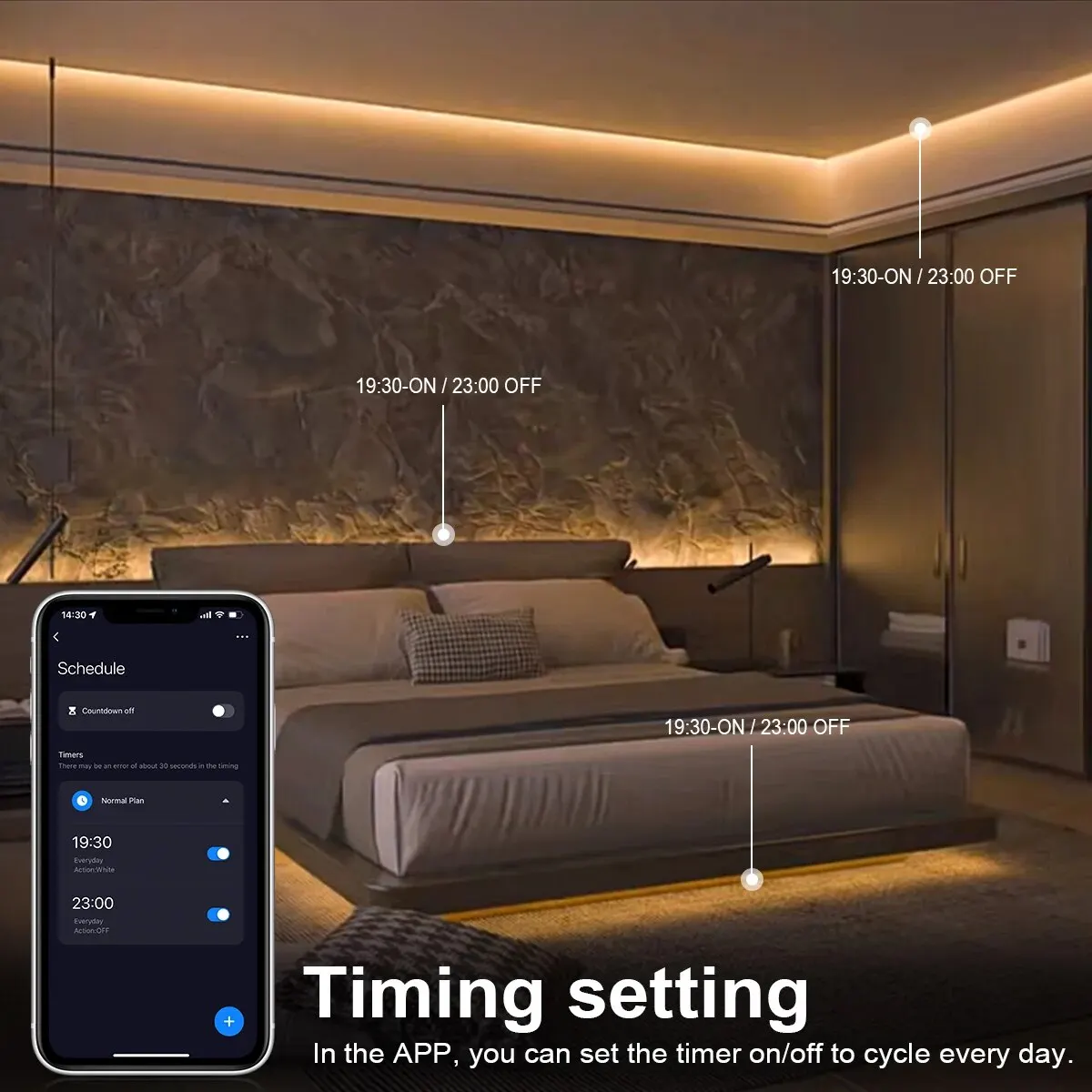 Inteligentna taśma LED COB Tuy – Home Decor App Free recenzja i cena