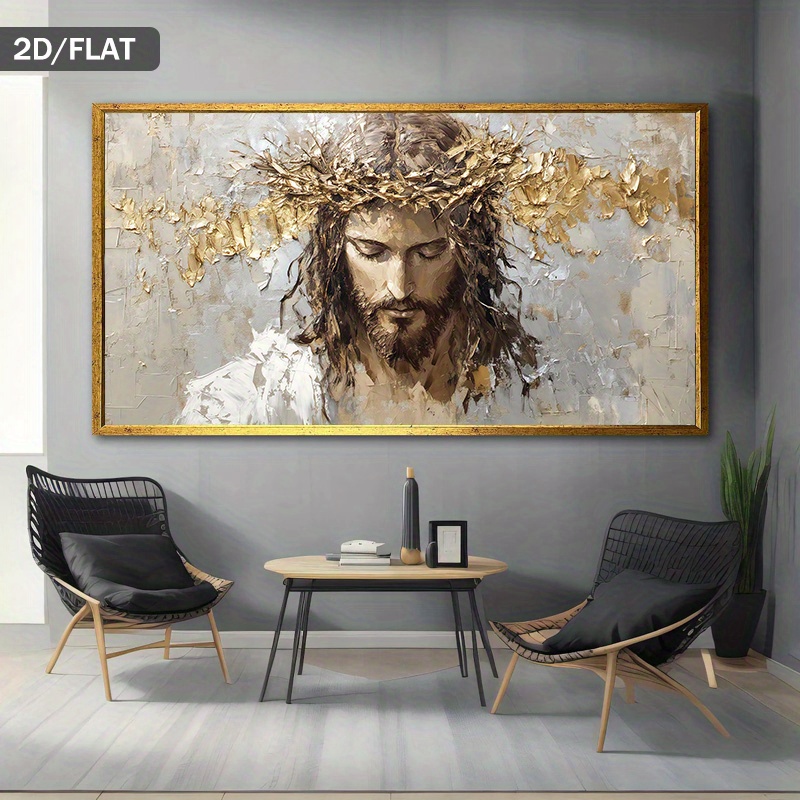 Obraz na płótnie z Jezusem Chr – Home Decor Jesus recenzja i cena