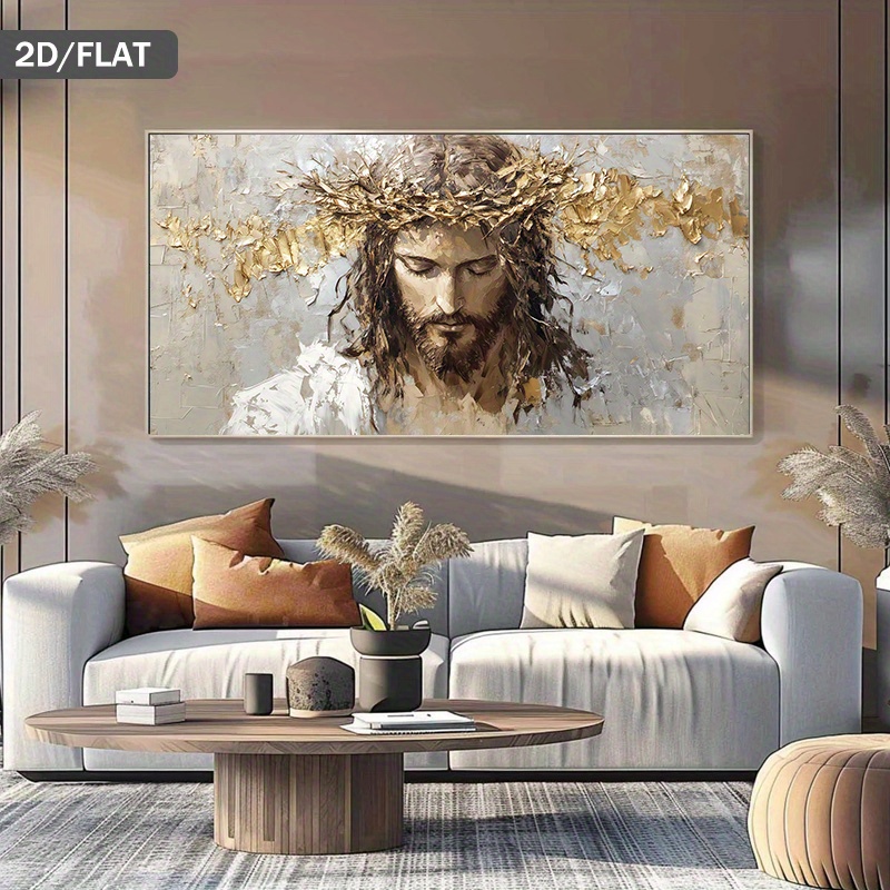 Obraz na płótnie z Jezusem Chr – Home Decor Jesus recenzja i cena